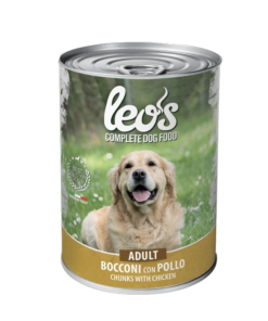 Leo's adult dog food with Chicken