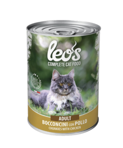 Leo's cat food with Chicken