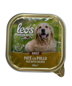 Leo’s Dog Food – Chicken Flavor Wet Food for Adult Dogs, 300g